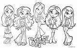 Bratz Coloring Pages Printable Kids Cool2bkids sketch template