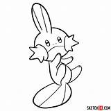 Mudkip Sketchok sketch template