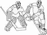 Joueurs Oilers Colorat Edmonton Nhl Plansa Goalie Gratuit Hielo Pentru Everfreecoloring sketch template