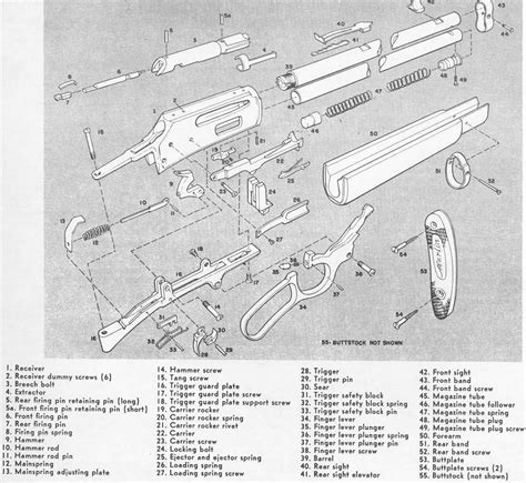 exploded diagrams   marlin rifles marlin firearms forum