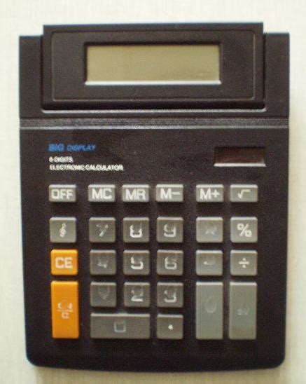 electronic calculator  digits big display aukro