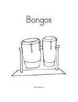 Bongos Coloring Change Template Twistynoodle sketch template