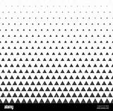 Triangular Gradient Halftone Repetition sketch template