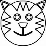 Face Coloring Smiley Pages Happy Cat Outline Printable Faces Smiling Cartoon Color Drawing Getcolorings Getdrawings Outlines Clipartmag Colorings sketch template