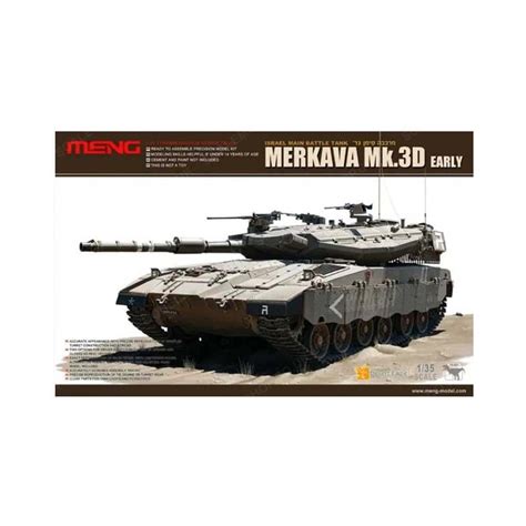 Meng Model Mngts 001 1 35 Merkava Mk 3d Early