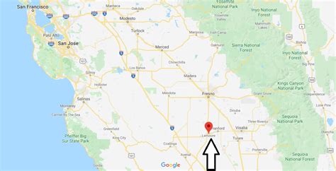 lemoore california  county  lemoore ca    map
