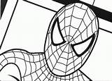 Spiderman Clipartmag Coloringhome sketch template