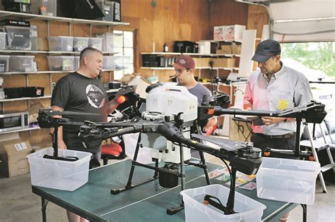 drone spraying research promising  western producer