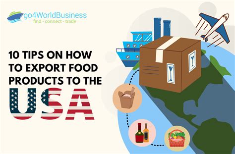 tips    export food products   usa  import export blog  manufacturers