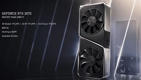 Nvidia Geforce Rtx 3070 3080 3090 Released Specs Availability