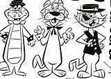 Snagglepuss Cat Top Wally Gator Cartoon Desenhos Characters Animados Quadrinhos Tv Barbera Hanna Them Just Cats Escolha Pasta sketch template