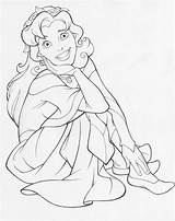 Kayley Camelot Quest Coloring Pages Disney Jerome Moore Cartoon Drawings Seated Colouring Deviantart Sketches Fan Cosplay Princess Artstation sketch template