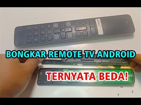 perbedaan remote tv android tcl bongkar youtube