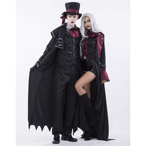 Gothic Adult Halloween Vampire Dressed To Kill Couple