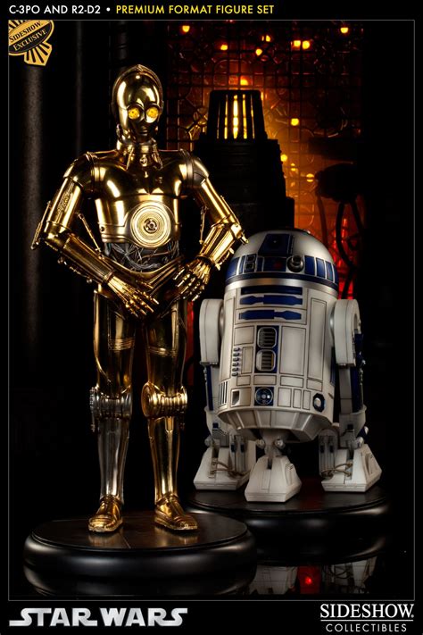 Sideshow Exclusive C3po And R2d2 Star Wars Premium Format