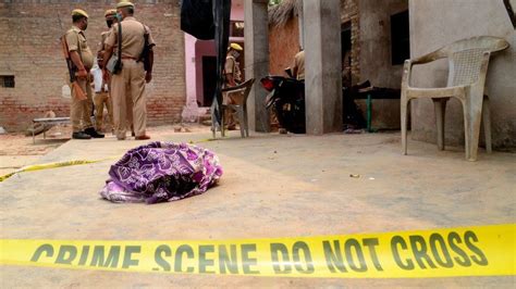 India Kanpur Eight Policemen Killed In Clash With Gang Members Bbc News