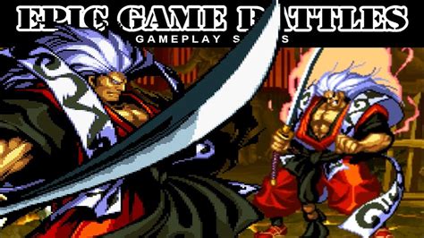 epic game battles zankuro samurai shodown iii 1995 youtube