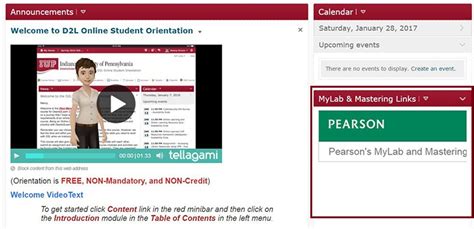 adding pearson dl integration widget  dl homepage  support iup