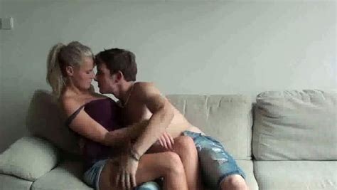 me and my blonde girlfriend have hot sex in different places