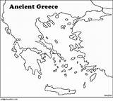 Map Greece Coloring Printable Sheet Blank Pages Ancient Maps Kids Weebly Geography Worksheets Printables Greek Gods Clip Reproduced Gif sketch template