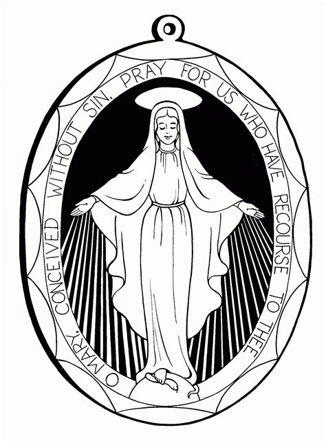 pics   printable coloring page mary mother  jesus coloring home