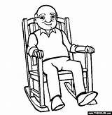 Anciano Ancianos Silla Imagui Sentado Rocking Ancianas Viejitos Anciana Enfermo Grandparents Idoso Sillas Cadeira Nene Precisamos Poxa Vovô Vovo Idosos sketch template