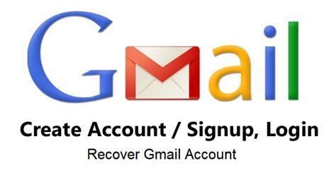 Gmail Login Sign In Sign Up Recover Gmail Account