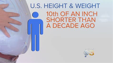 Americans Getting Shorter Fatter New Research Suggests Youtube