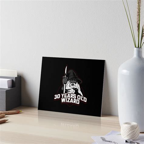 30 Years Old Virgin Wizard Meme Art Board Print By Zencloak Redbubble