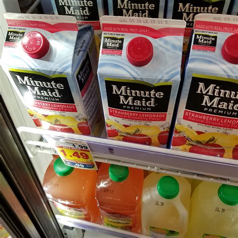 minute maid drinks   kroger couponing
