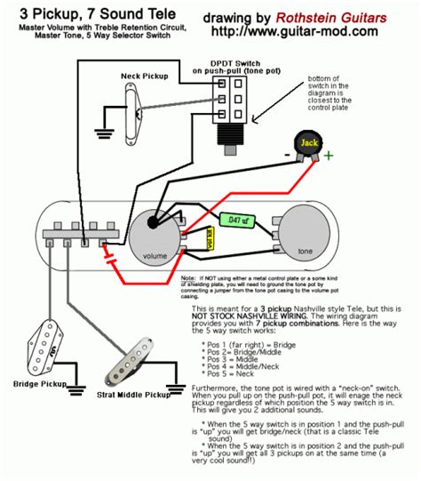 nashville tele wiring schematic