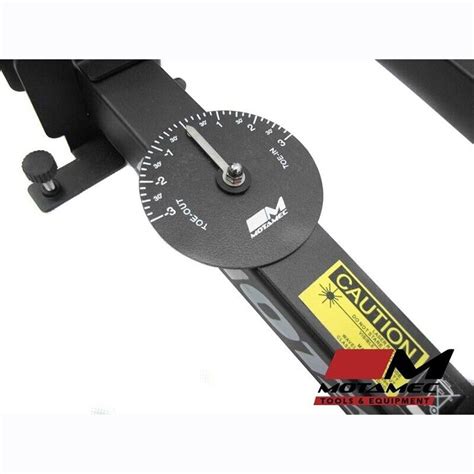 laser wheel alignment tracking gauge gauges toe   motamec ebay