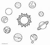 Solar Coloring System Pages Kids Printable Cool2bkids sketch template