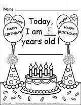 Birthday Coloring Pages Poster Its Bundle Preview sketch template