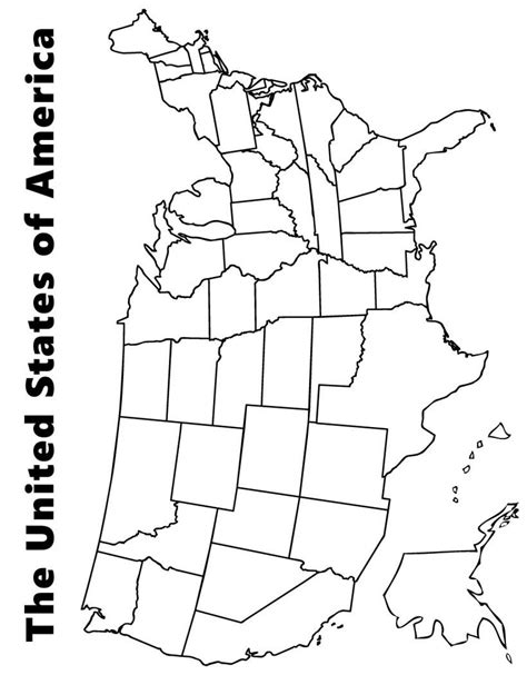 printable blank us map blank printable us map northern america