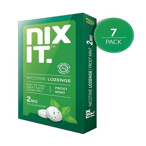 buy nixit nicotine lozenges  mg pack