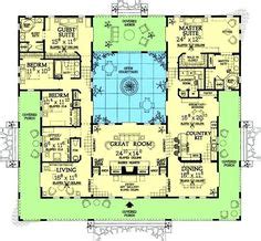 image result  japanese central courtyard layout mediterranean house plans courtyard house