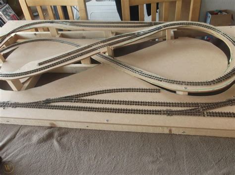 narrow gauge 009 hoe multi level layout with 009 track and points