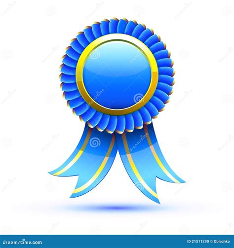 blue badge stock photo image