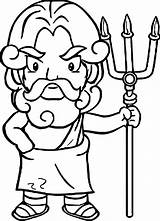 Coloring Greece God Wecoloringpage sketch template