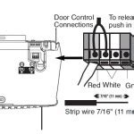 wiring diagram liftmaster  garage door opener