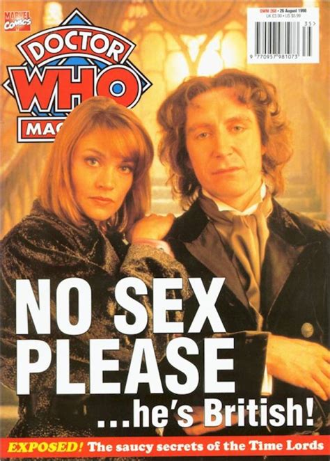 Doctor Who Magazine 268 No Sex Please He S British Issue