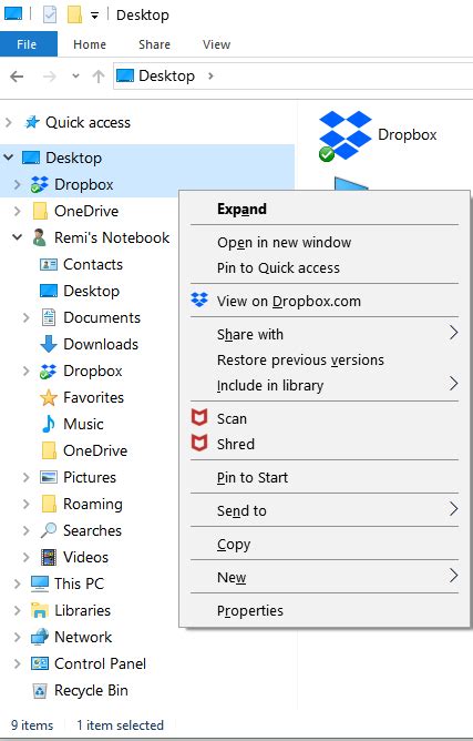 solved  copies  dropbox  windows file explorer  dropbox community
