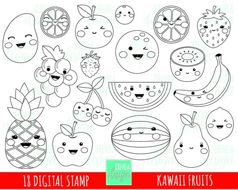 fast food ausmalbilder kawaii essen animiertes essen ausgeschnittene