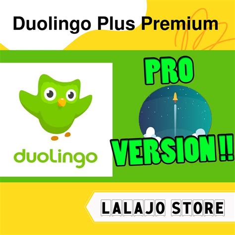 jual duolingo  premium lifetime account belajar bahasa asing duo lingo indonesiashopee