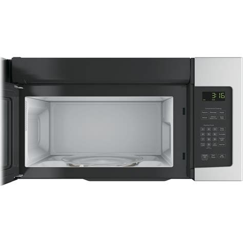 Ge 1 6 Cu Ft Over The Range Microwave Stainless Steel Jnm3163rjss