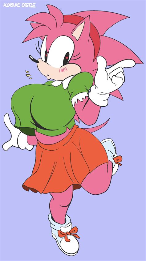 Rule 34 2d Amy Rose Anthro Classic Amy Color Edit Female