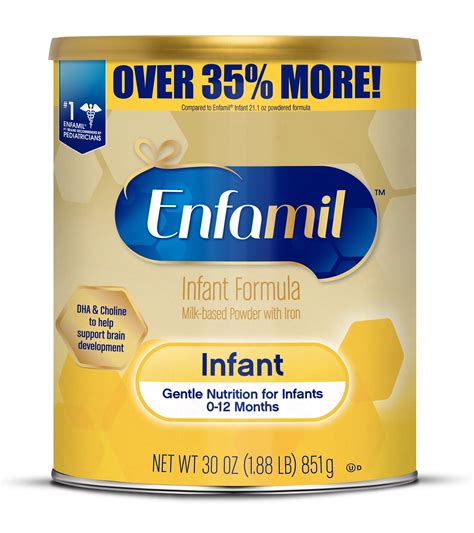 enfamil infant formula milk based baby formula  iron powder