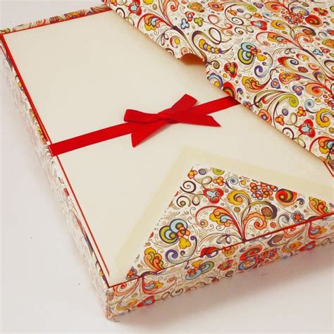 writing papers  lined envelopes art nouveau flowers bsc