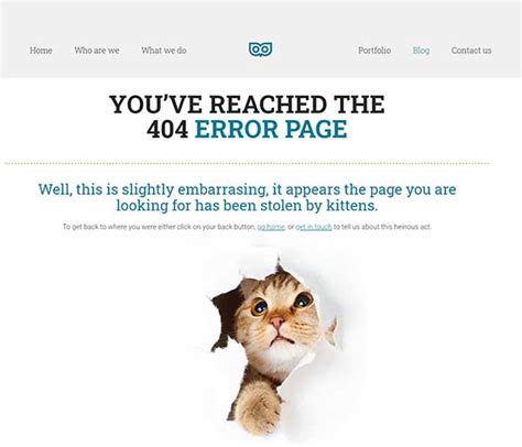 4 Steps To Make A Custom 404 Error Page Top Left Design